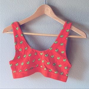 MeUndies scoop bralette u back bra avocado - medium